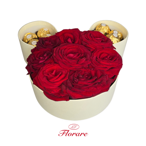 15 Boîte florale en forme d’ourson